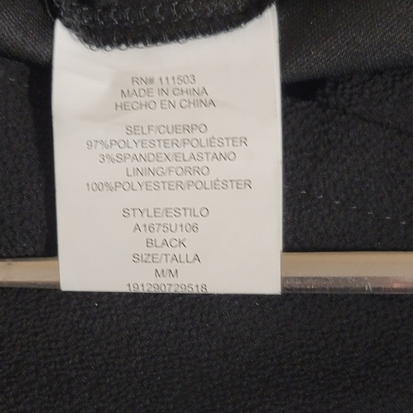 Lily Rose Black Romper  V Neck & Back, Women's, Size M - Picture 9 of 11